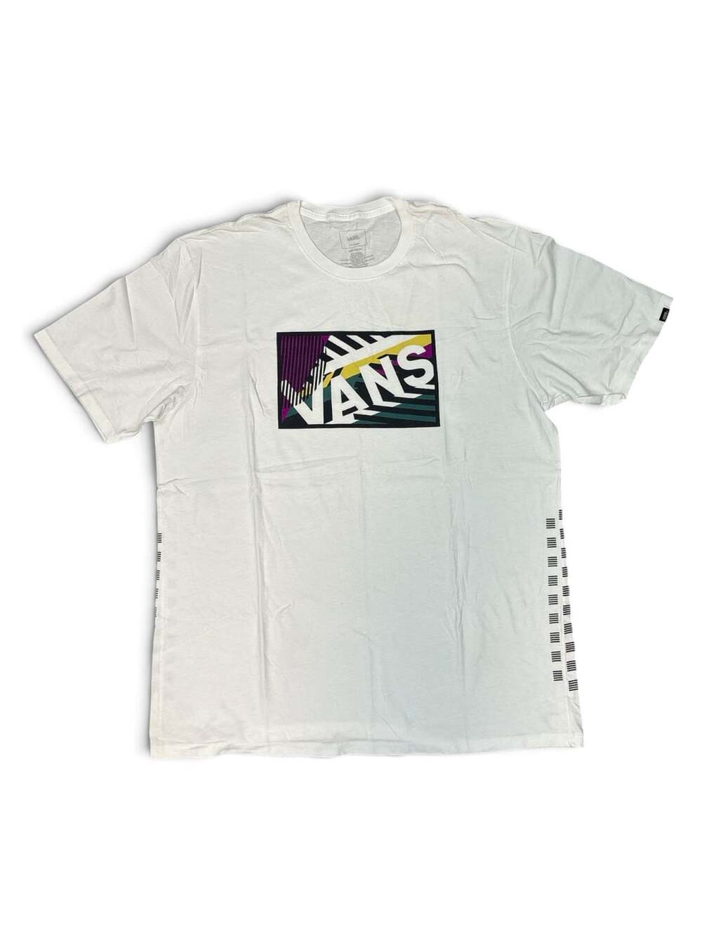 Vans White Graphic T-Shirt XX-Large